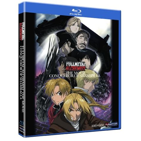 fullmetal alchemist conqueror of shamballa blu ray|More.